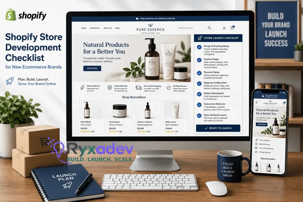 Shopify Store Development Checklist for New Ecommerce Brands